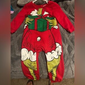 Grinch romper
